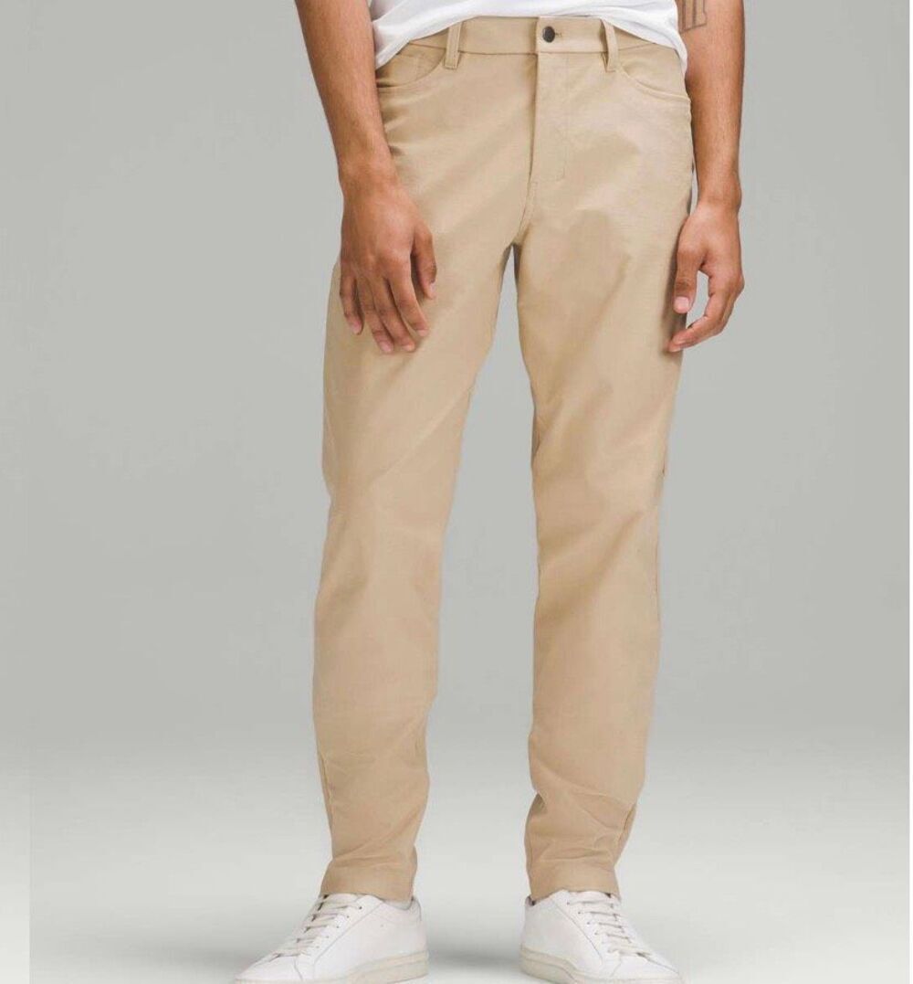 Lululemon ABC Slim-Fit Pant 32" Utilitech Trench Men’s Size 34